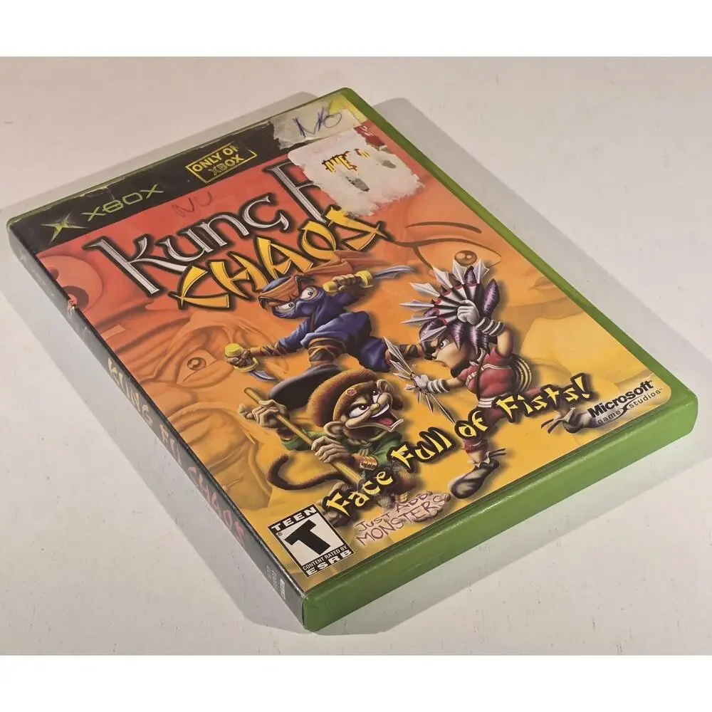Kung Fu Chaos Original Xbox Game Complete CIB